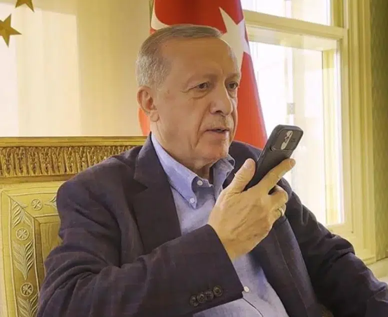 Cumhurbaşkanı Erdoğan, Dursun Özbek ve Okan Buruk'u tebrik etti!