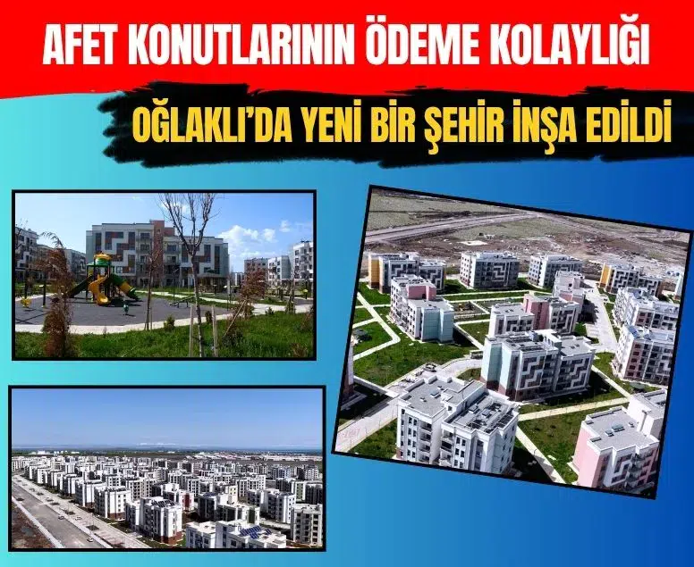Çevre ve Şehircilik Bakanı Murat Kurum Oğlaklı afet konutlarındaki yaşamı paylaştı