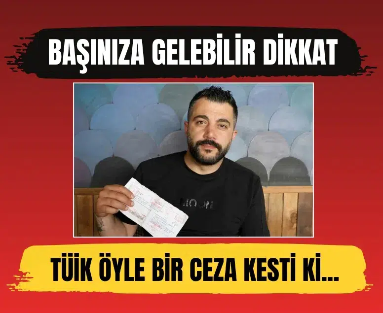 TÜİK'i dolandırıcı sanıp telefonu kapatınca 19 bin TL ceza yedi