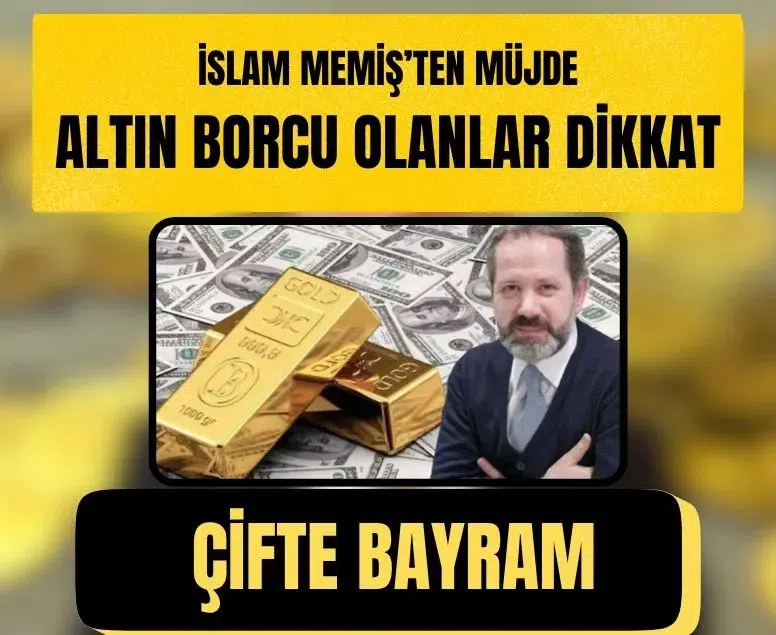 İslam Memiş'ten altın yatırımcısına 'çifte bayram' müjdesi: Düşüş kalıcı değil, topla kenara koy