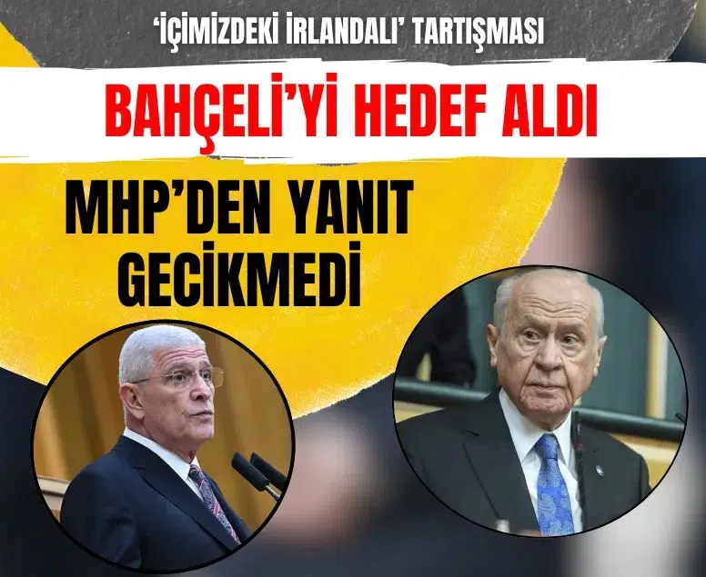 MHP'den Müsavat Dervişoğlu'nun Devlet Bahçeli sözlerine çok sert tepki