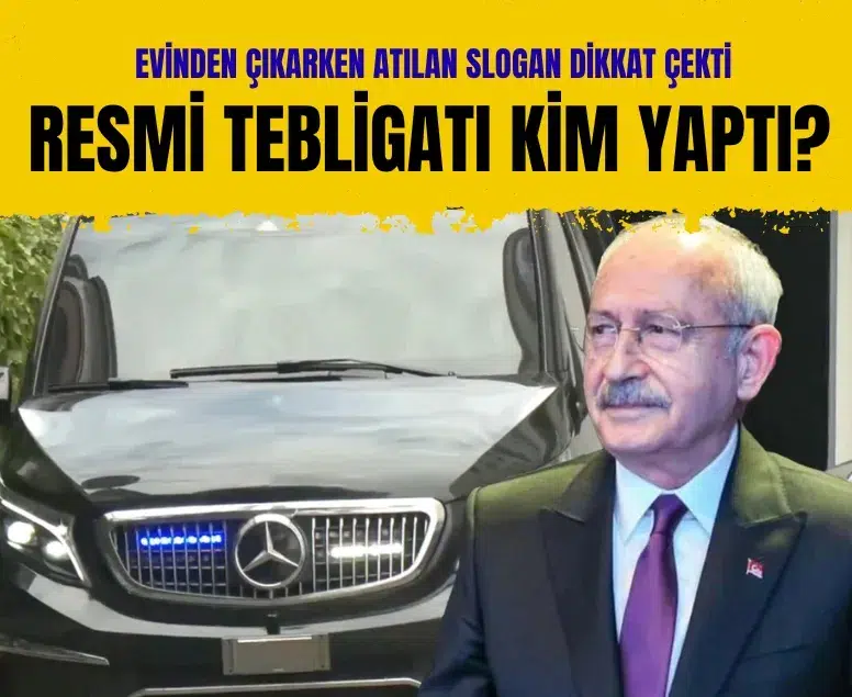 Kılıçdaroğlu'nun ofisine icra memurları geldi: Konutu önünde dikkat çeken slogan