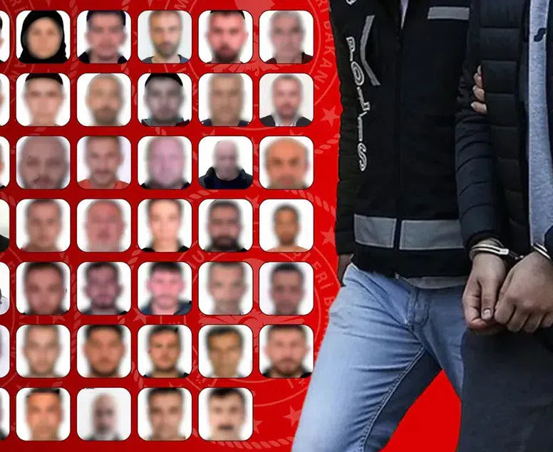 Dünya turu bitti, firariler paketlendi! 11 ülkeden 48 suçluya şafak operasyonu