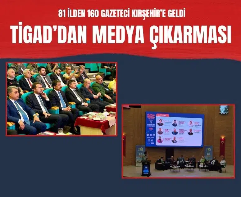 TİGAD'dan Kırşehir'e medya çıkarması