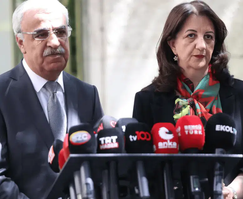 TBMM Başkanı Numan Kurtulmuş, DEM heyetini kabul etti