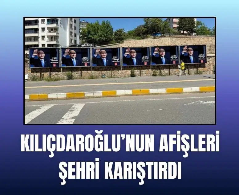 Tunceli Valiliğinden Kılıçdaroğlu afişleri iddialarına yalanlama