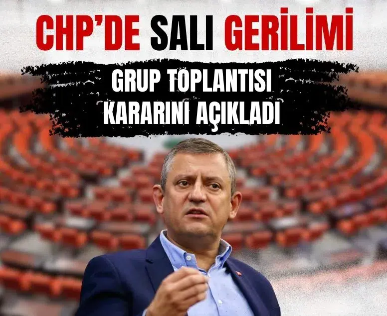 Özgür Özel grup toplantısı kararını açıkladı: O kürsüyü bırakmayacağım
