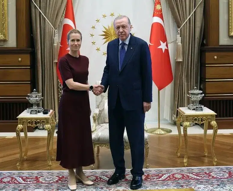 Cumhurbaşkanı Erdoğan, AB Yüksek Temsilcisi Kallas'ı kabul etti