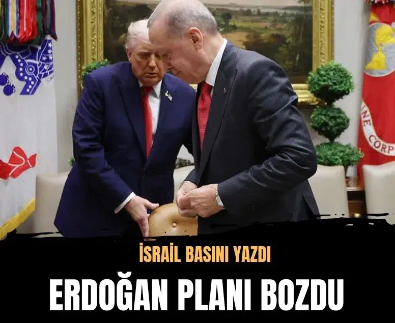 İsrail basını: Erdoğan Trump'ı ikna ederek İran'daki planı bozdu