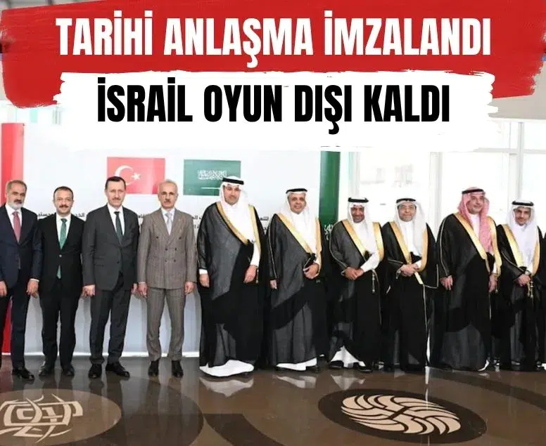 İsrail'i baypas eden tarihi demir yolu anlaşması imzalandı