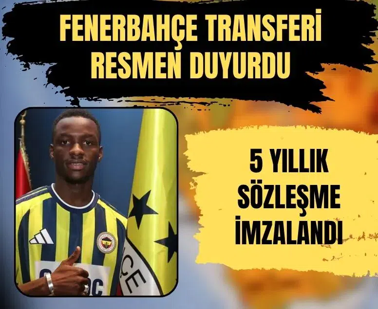 Fenerbahçe Senegalli genç sol kanat Amara Diouf ile 5 yıllık sözleşme imzaladı