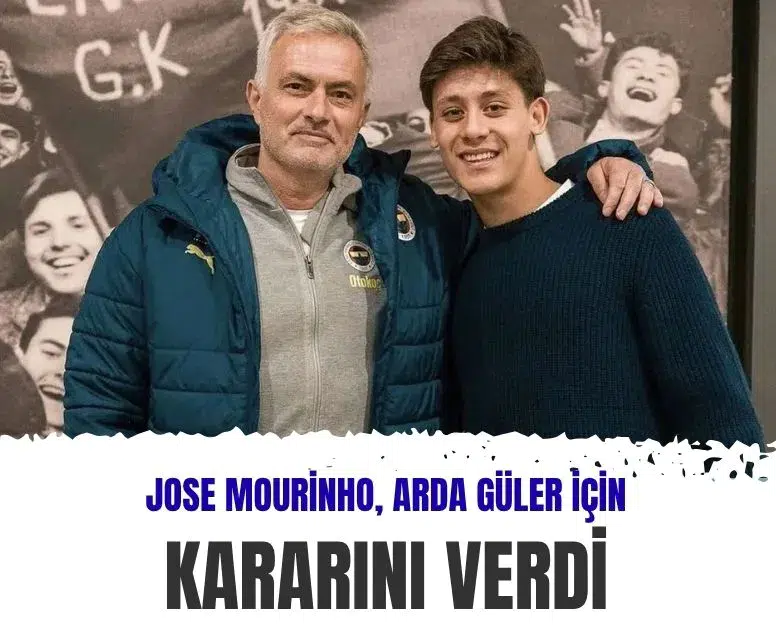 Jose Mourinho Real Madrid'deki Arda Güler planını belirledi