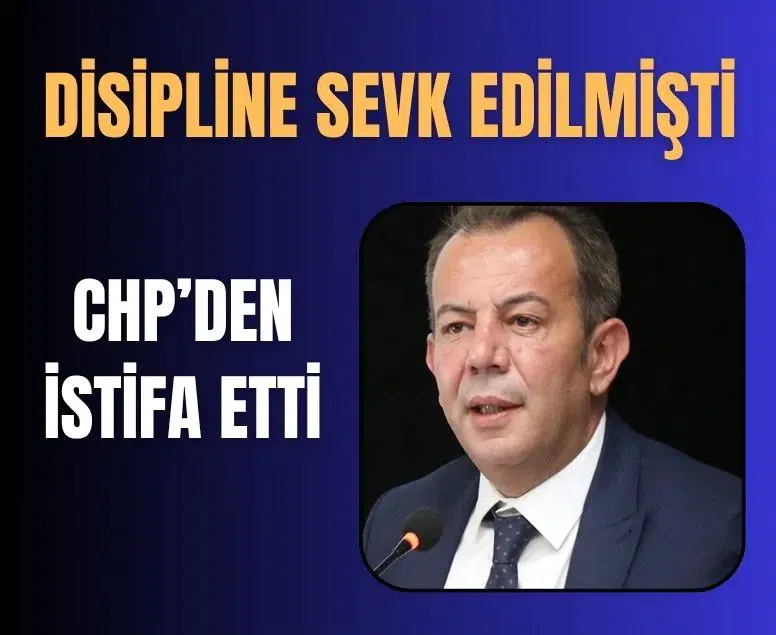 Kesin ihraç istemiyle disipline sevk edilen Tanju Özcan CHP'den istifa etti