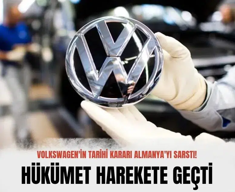 Alman hükümeti Volkswagen’in fabrika kapatma planlarına müdahale ediyor