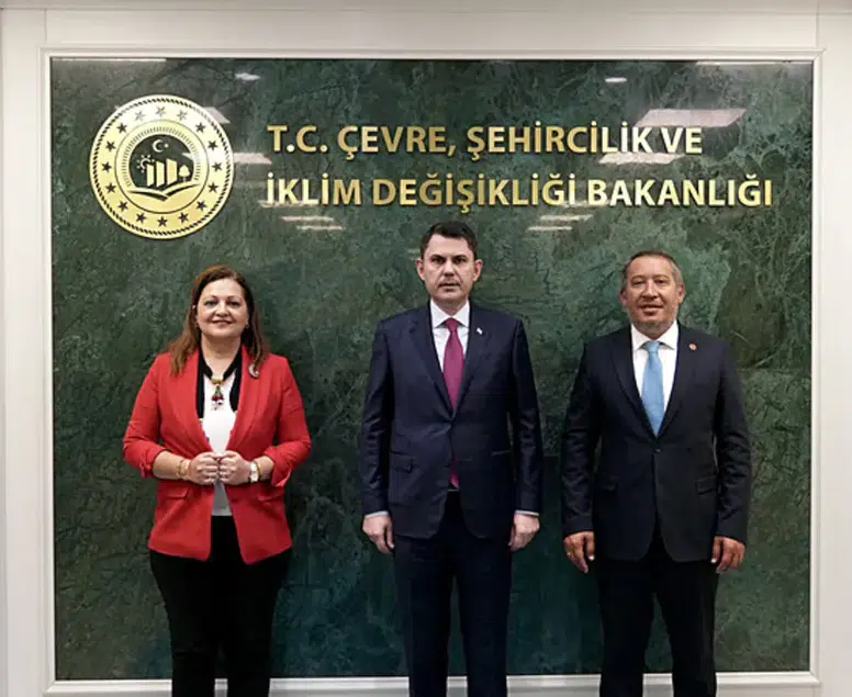 Bakan Kurum Burcu Köksal'ı kabul etti: Afyonkarahisar'a proje vurgusu