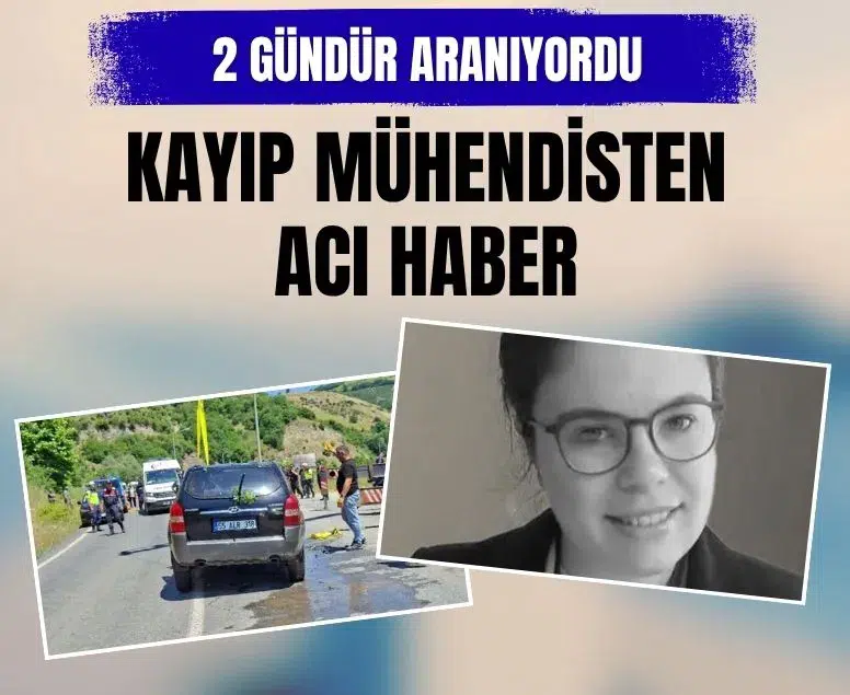 Samsun'da kayıp harita mühendisi Esma Türkel baraj gölünde ölü bulundu