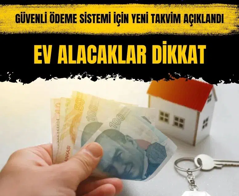 Taşınmazda Güvenli Ödeme Sistemi 1 Ekim'e ertelendi