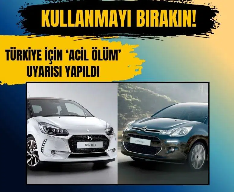 Citroën Türkiye'den iki model için hayati hava yastığı uyarısı