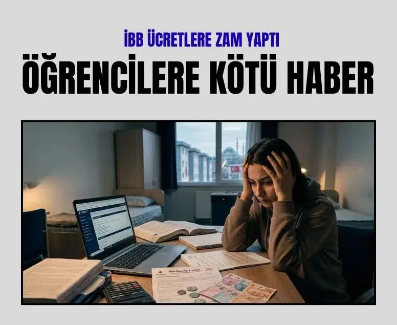 İstanbul Büyükşehir Belediyesi öğrenci yurt ücretlerine yüzde 35 zam yaptı