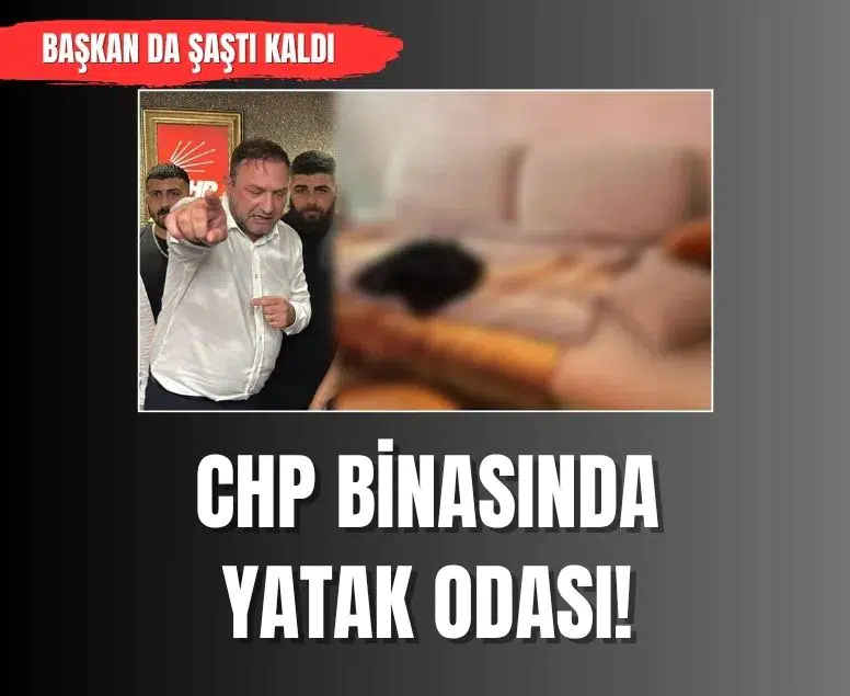 CHP İzmir'in yeni başkanı Utku Gümrükçü makamdaki yatak odasını gösterdi