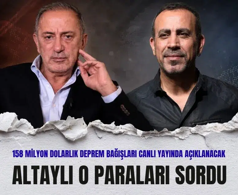 Haluk Levent Fatih Altaylı'nın şeffaflık çağrısının ardından canlı yayında hesap vereceğini açıkladı
