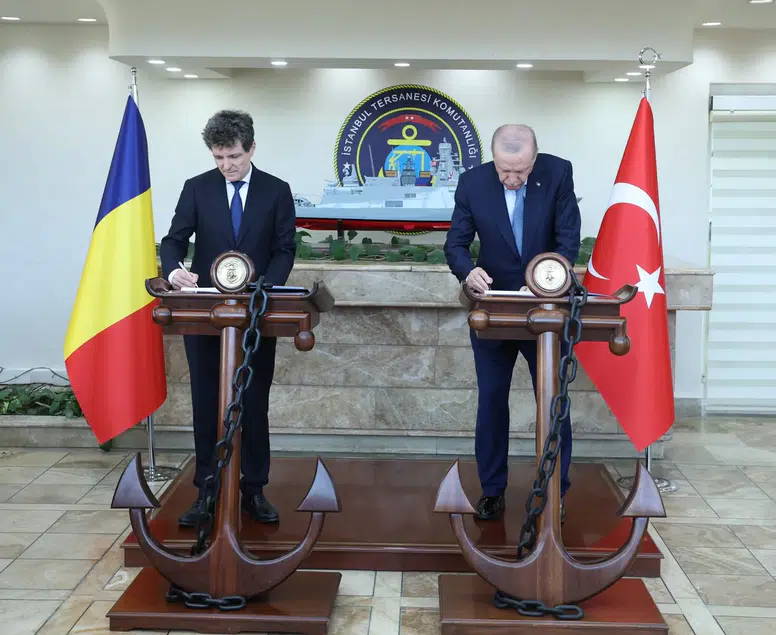 Cumhurbaşkanı Erdoğan, Romanya Cumhurbaşkanı Dan’ı kabul etti
