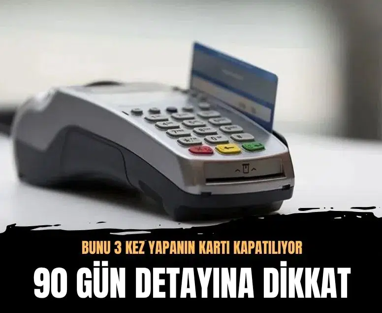 Kredi kartında üst üste 3 kez asgari ödeme yapmayanın kartı kapatılıyor