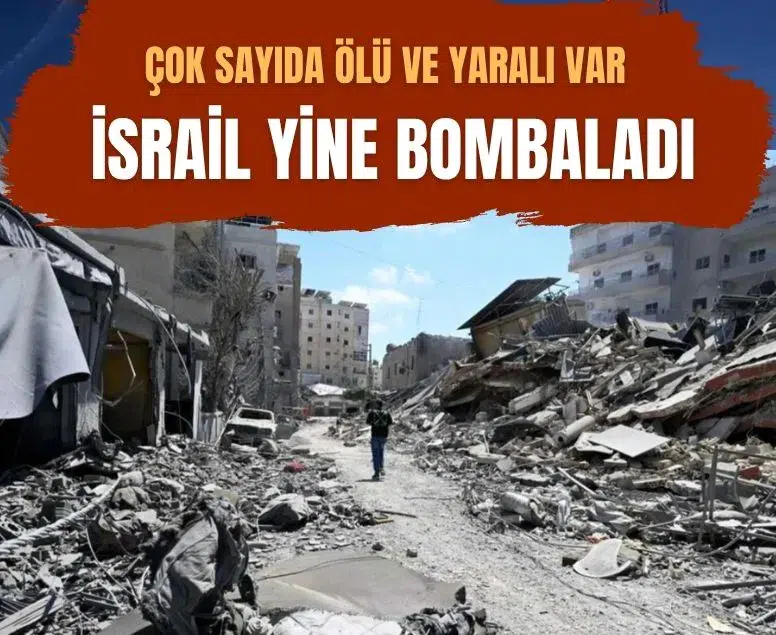 İsrail hastane karşısındaki binayı bombaladı: Ölü ve yaralılar var