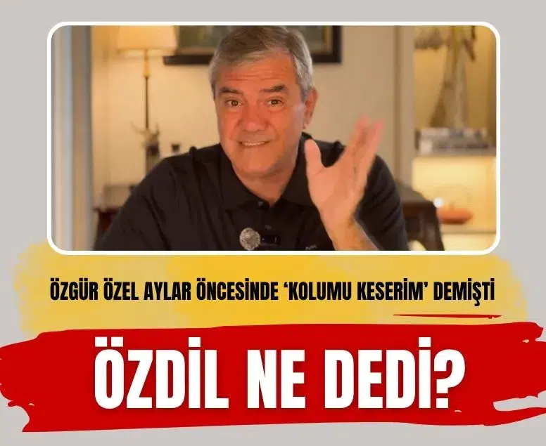 Yılmaz Özdil'den mutlak butlan kararı sonrası Özgür Özel'e sert tepki