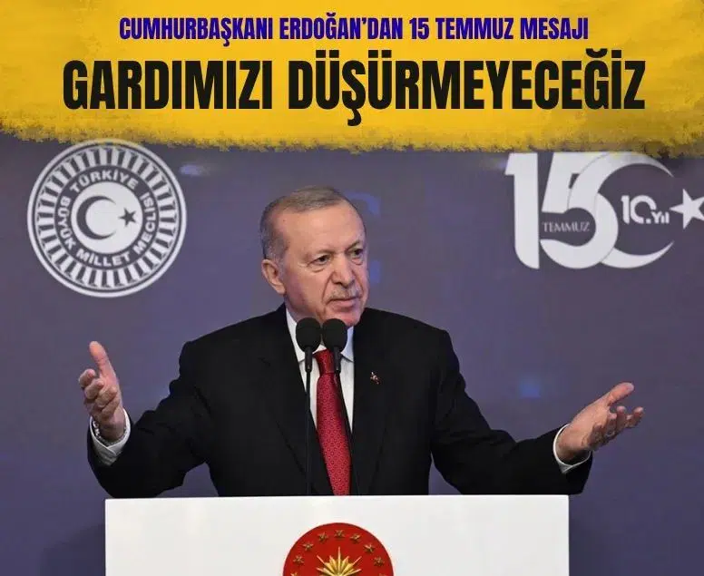 Cumhurbaşkanı Erdoğan: FETÖ ile mücadelede gardımızı düşürmeyeceğiz