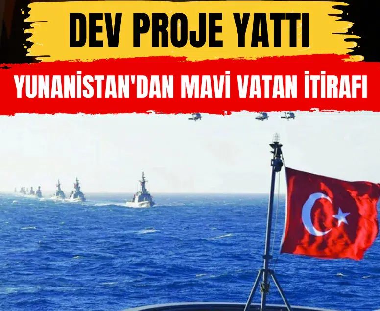 Yunanistan'dan Mavi Vatan itirafı: Türkiye savaş gemilerini gönderdi, kablo döşeme projesi battı