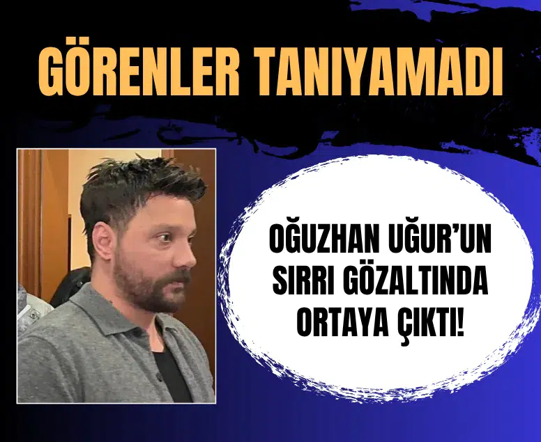Oğuzhan Uğur gözaltında: Nezarethanede saç protezi teslim alındı