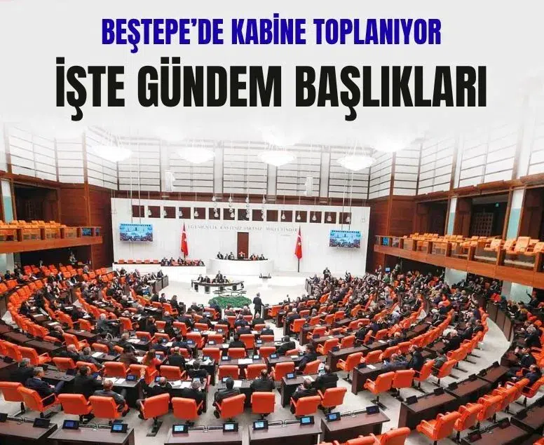 Kabine toplantısı Beştepe'de NATO Zirvesi gündemiyle toplanıyor