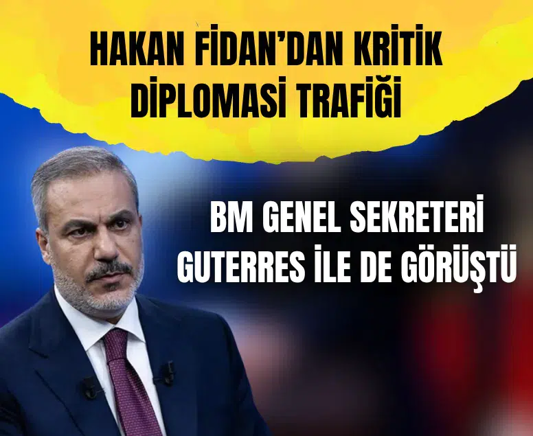 Hakan Fidan, Katar, Pakistan ve BM ile kritik bir diplomasi trafiği yürüttü