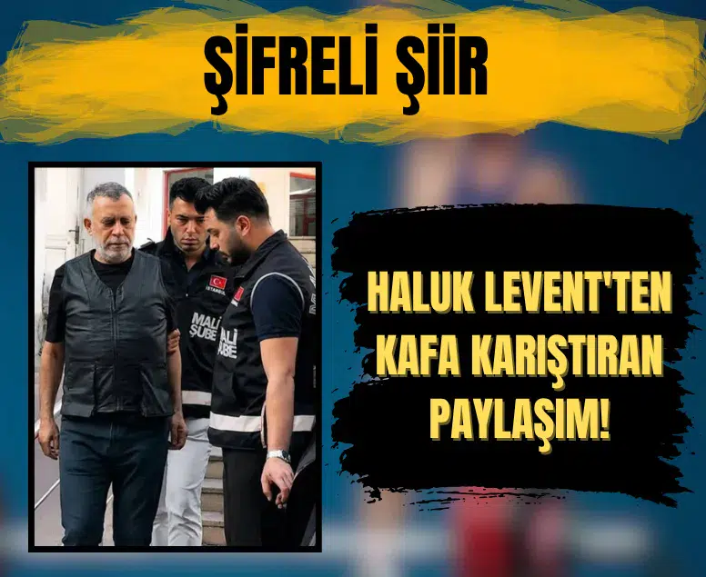 Haluk Levent'ten yeni paylaşım! Şifreli şiir paylaştı