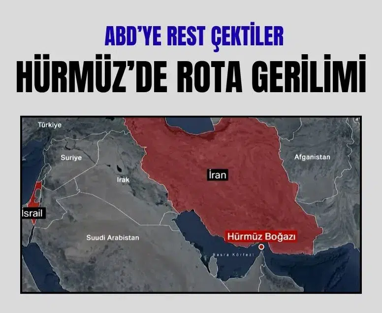İran Hürmüz Boğazındaki güzergah müdahalesi nedeniyle ABDyi uyardı