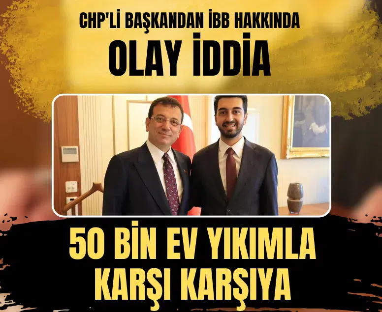 Tuzla Belediyesinden İBB'ye imar tepkisi: 50 bin vatandaş mağdur
