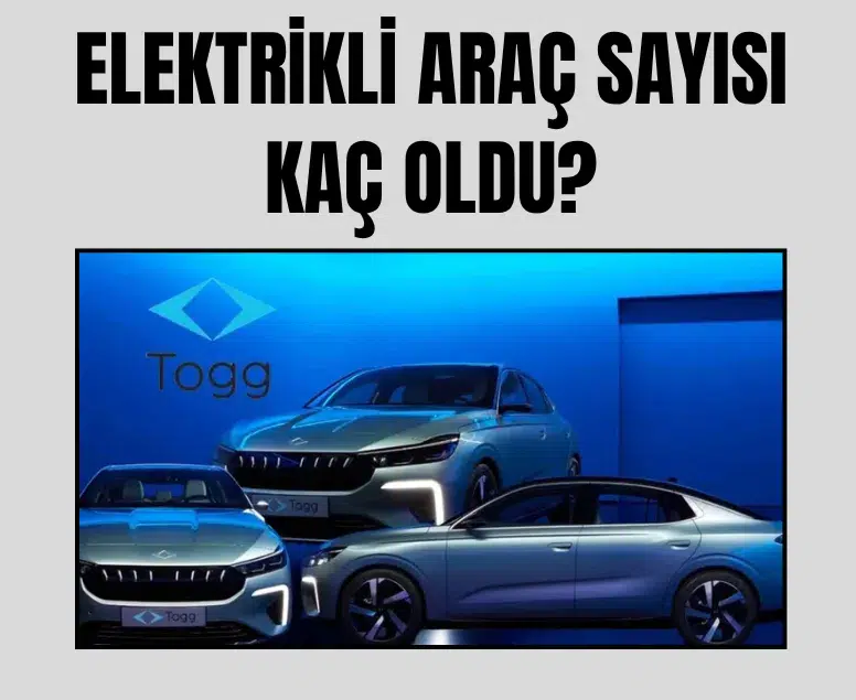 Türkiye'de elektrikli araç sayısı kaç oldu?