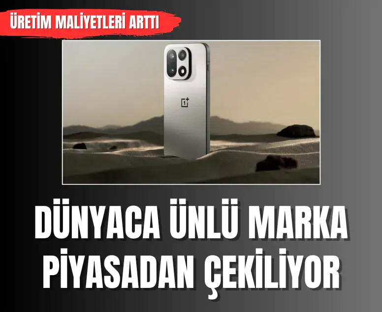 Çinli teknoloji devi OnePlus ABD ve Avrupa pazarından çekiliyor