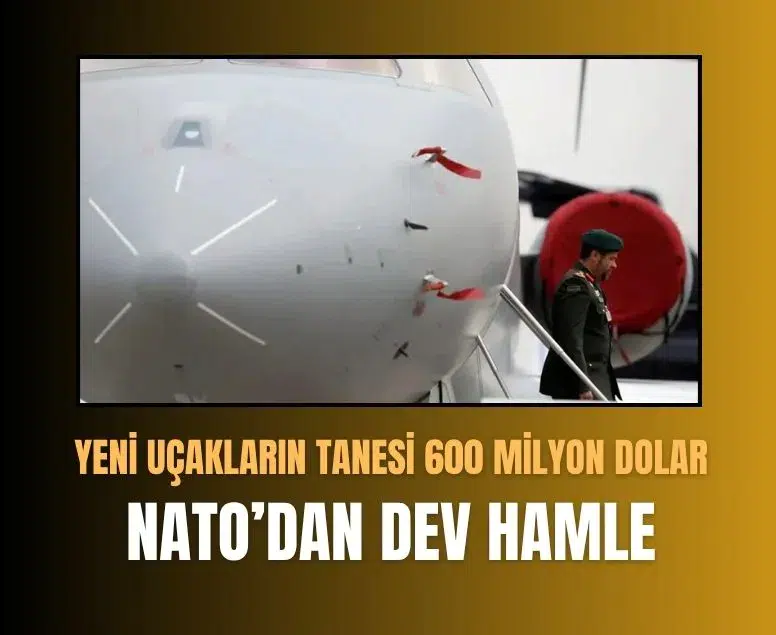 NATO yaşlanan E-3 uçaklarını GlobalEye ile değiştiriyor