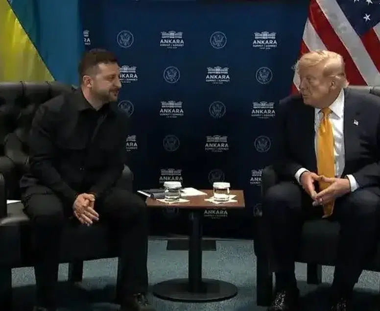 Trump, Ankara'da Zelenski ile basın toplantısı düzenliyor