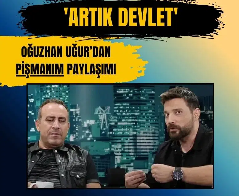 Oğuzhan Uğur Haluk Levent soruşturması sonrası pişmanlığını açıkladı