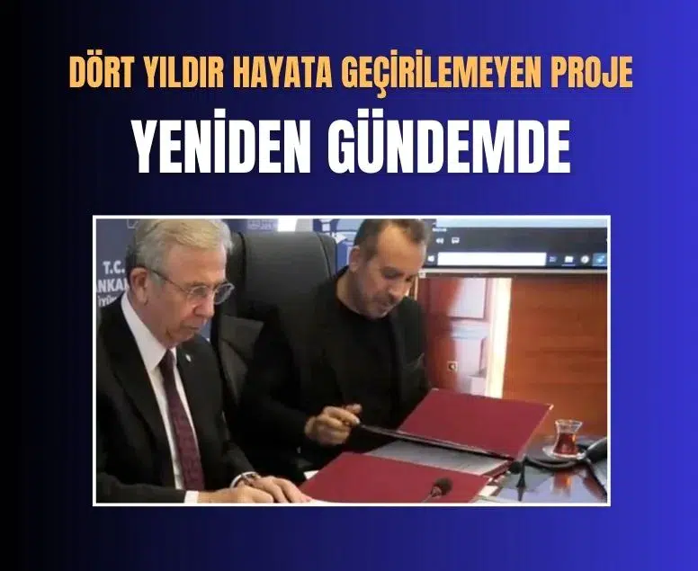 Mansur Yavaş ile Haluk Levent arasındaki protokol projesi hayata geçmedi