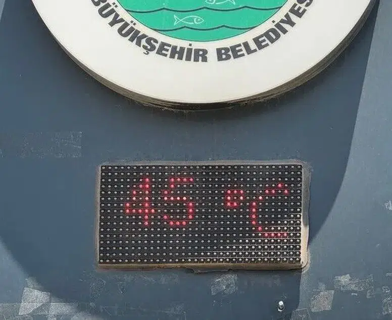 Şanlıurfa alev alev! Termometreler 45'i gördü, sokaklar boşaldı!