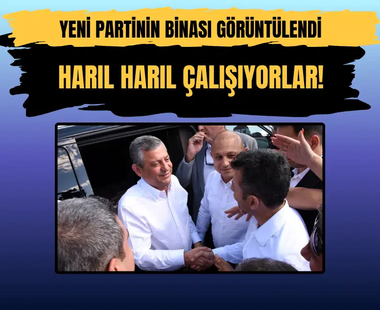 Özgür Özel yeni parti hazırlığında: Genel merkez binası Ankara'da belirlendi