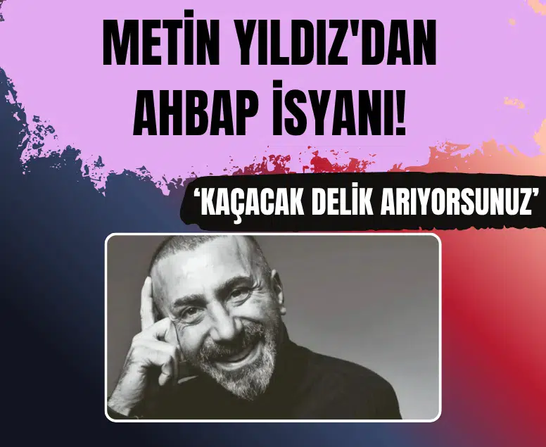 Metin Yıldız'dan Ahbap ve Haluk Levent tepkisi: Sorumlusunuz