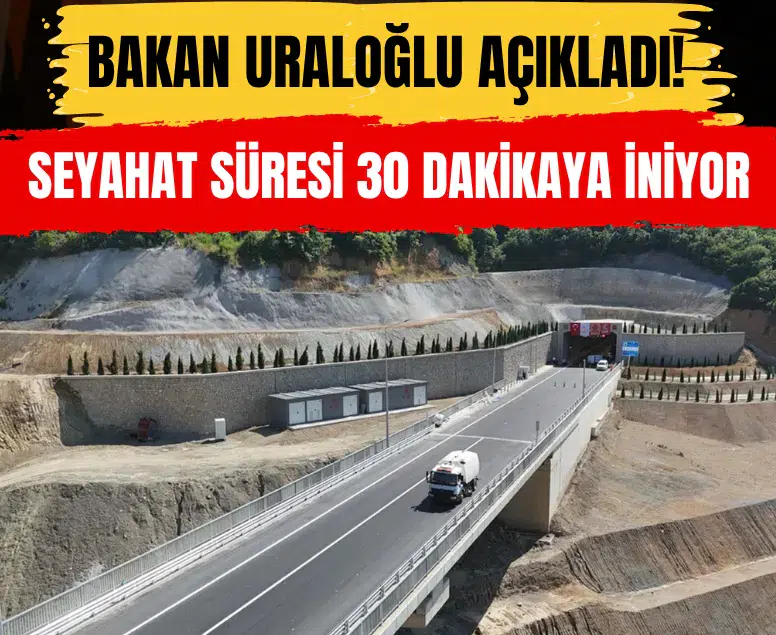 Yalova-Armutlu yolu açılıyor: Seyahat süresi 30 dakikaya inecek