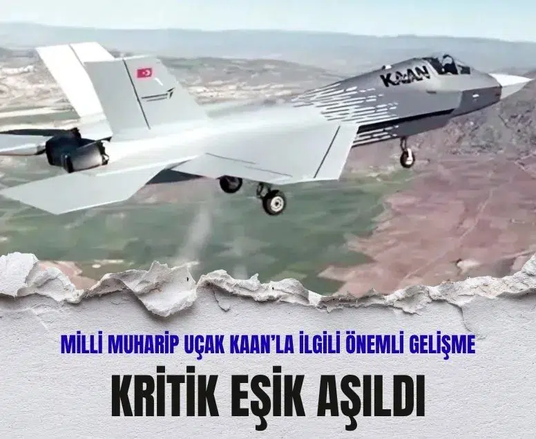 Kaan savaş uçağı için ABD'den F110 motor satışında kritik eşik aşıl dı