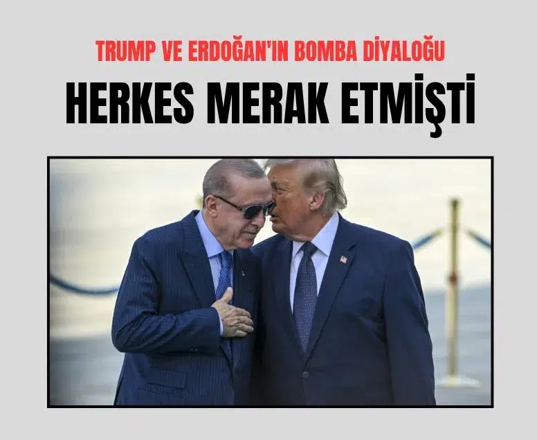 Erdoğan ve Trump'ın havalimanındaki uçak diyaloğu ortaya çıktı