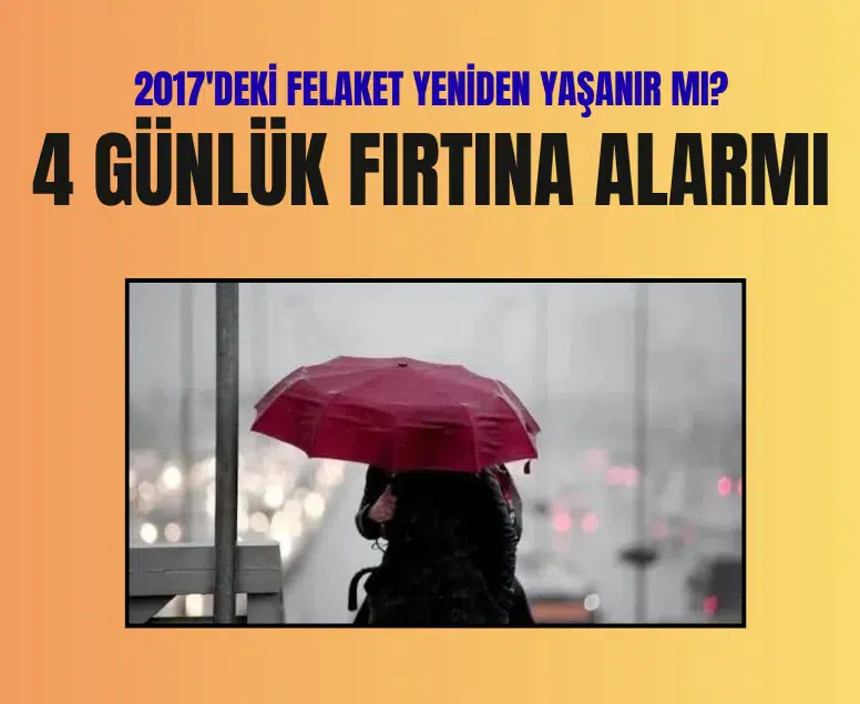 İstanbul'da Balkanlar üzerinden gelen sağanakla sıcaklıklar 8 derece düşecek